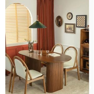 Ban An Go Soi Son Mau Oc Cho 4 Ghe Bgs13 4