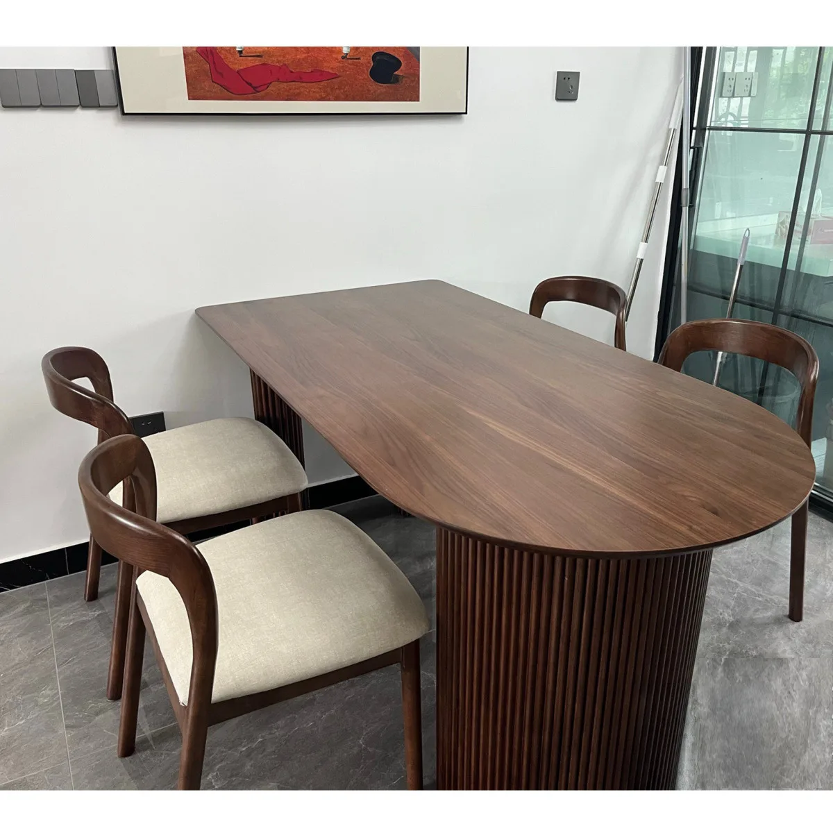 Ban An Go Soi Thiet Ke Chu U Hien Dai Bgs09