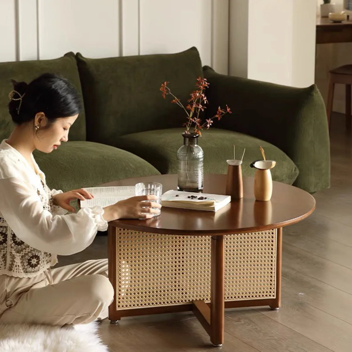 Ban Tra Go Soi Chan Cheo Btg01 3