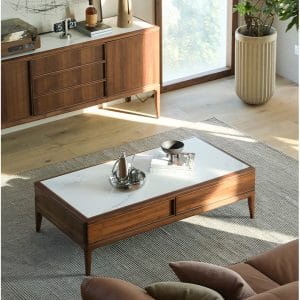 Ban Tra Go Soi Ket Hop Mat Da Btg11 2