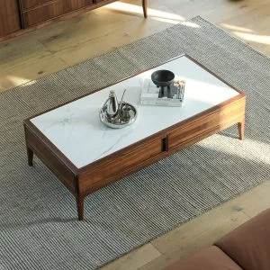 Ban Tra Go Soi Ket Hop Mat Da Btg11 3