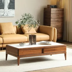 Ban Tra Go Soi Ket Hop Mat Da Btg11 4