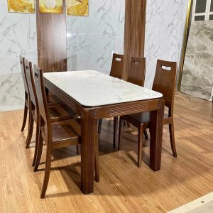 Bộ bàn ăn gỗ sồi - 6 Ghế - BAG26