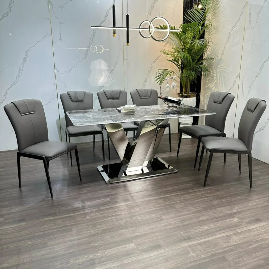 Bo Ban An Mat Da Cao Cap 6 Ghe Chan Ban Lv Inox Bad079 4