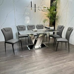 Bo Ban An Mat Da Cao Cap 6 Ghe Chan Ban Lv Inox Bad079 4