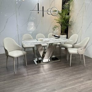 Bo Ban An Mat Da Cao Cap 6 Ghe Chan Ban Lv Inox Bad079 5