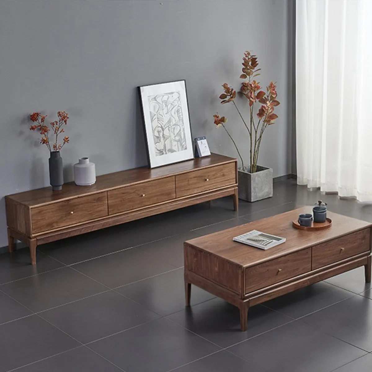 Ke Tivi Go Soi Thiet Ke Hien Dai Ktv13