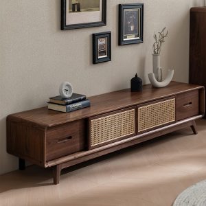 Kệ TIVI gỗ sồi thiết kế hiện đại - KTV18 - hình 2