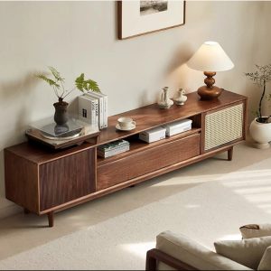 Kệ TIVI gỗ sồi thiết kế hiện đại - KTV27 - hình 2