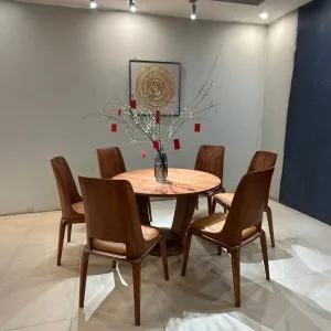 Ban An Go Soi Chan Tru Tron 6 Ghe Bag39 2