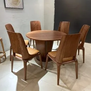 Ban An Go Soi Chan Tru Tron 6 Ghe Bag39 3