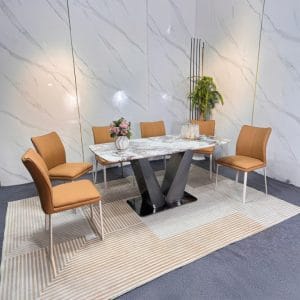 Ban An Mat Da Chan Thep Inox Hien Dai Bad23