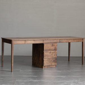 Bàn làm việc gỗ sồi - BLV 31 - Hình 3