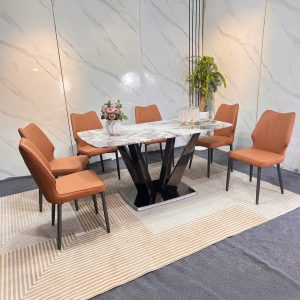 Ghế ăn bọc da cao cấp loại 1 – GAD2574