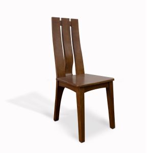 Ghế ăn gỗ sồi cao cấp, lưng cong, công thái học - GAG01 - GAD4745 - Hình 1