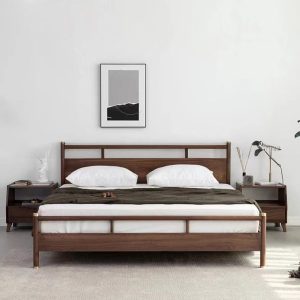 Giường ngủ gỗ sồi cao cấp - GNG25