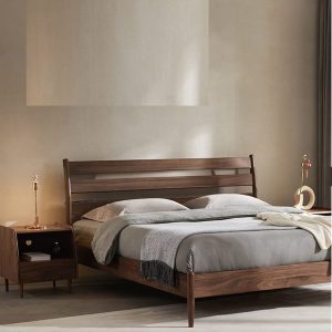 Giường ngủ gỗ sồi cao cấp - GNG30 - hình 2