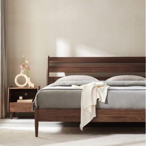 Giường ngủ gỗ sồi cao cấp - GNG30 - hình 3