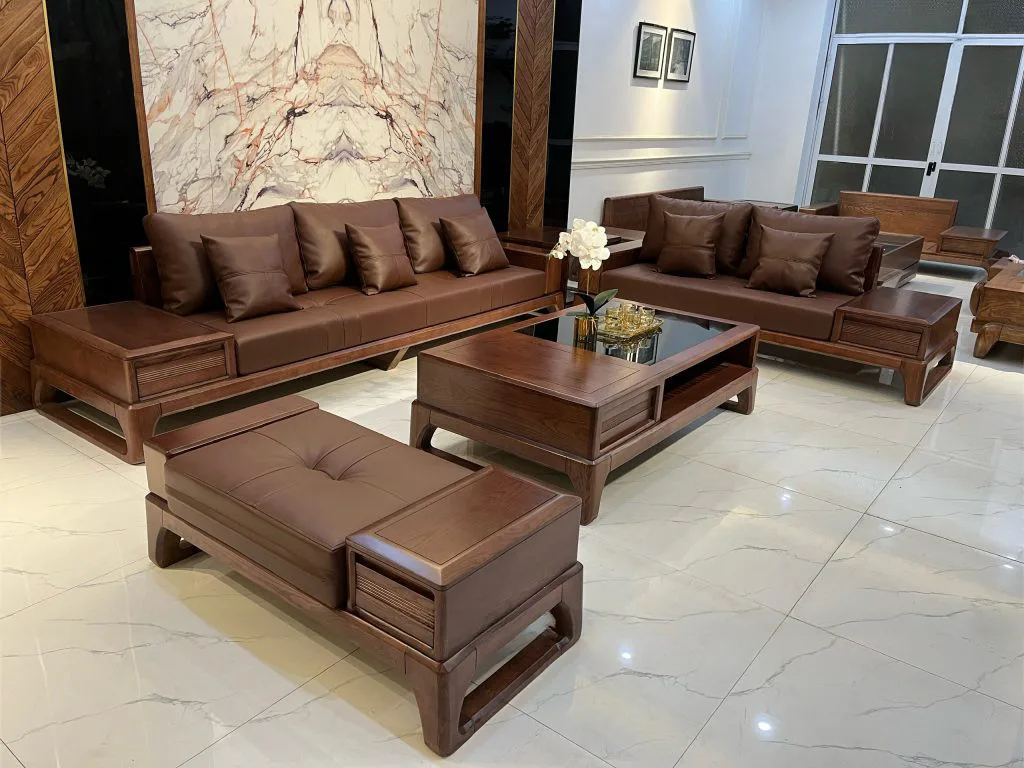 Sofa Go Soi Nga Phun Mau Nau Oc Cho Thiet Ke Hien Dai Sfg12