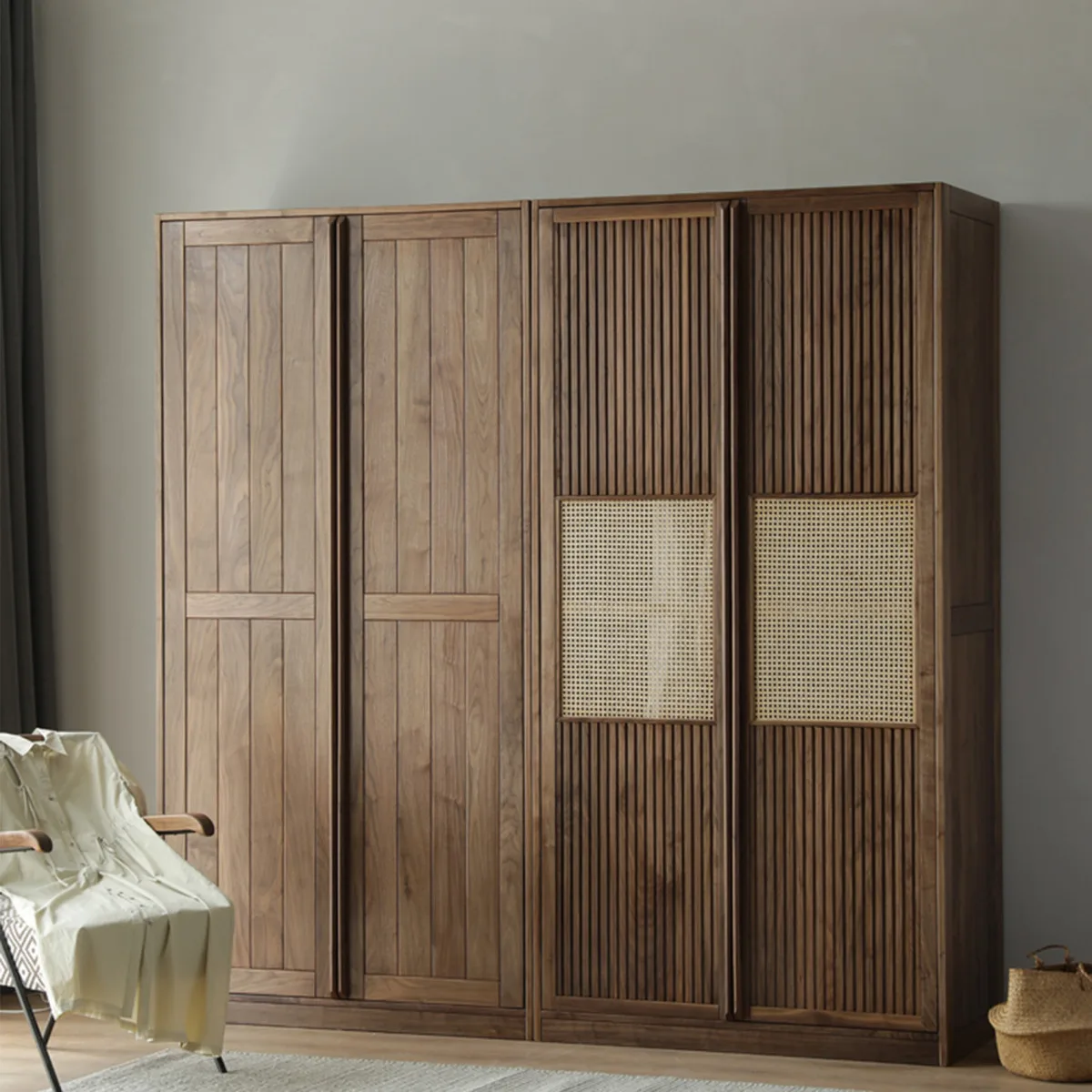 Tu Quan Ao Go Soi Phong Cach Rustic Tqa 04 3