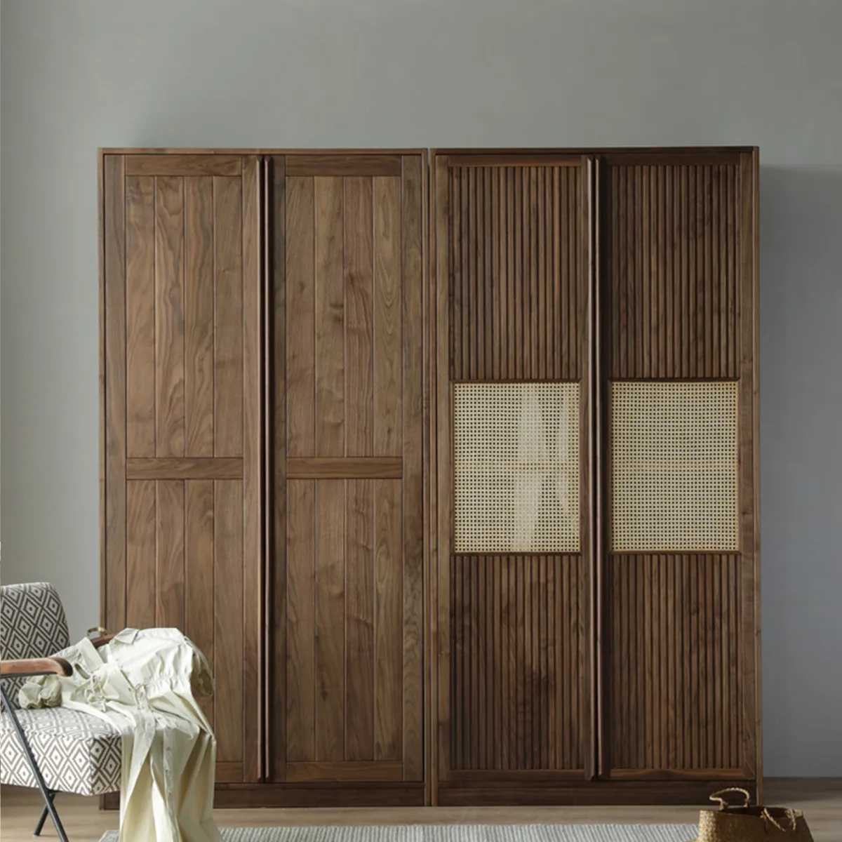 Tu Quan Ao Go Soi Phong Cach Rustic Tqa 04 4