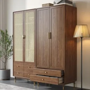 Tu Quan Ao Go Soi Phong Cach Rustic Tqa 12 2