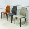 Ghế ăn bọc da chân sắt sơn tĩnh điện cao cấp - GAD5076