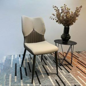 Ghế ăn bọc da nhập khẩu kiểu dáng cánh bướm - GAD4923 - hình 2