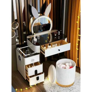 Ban Trang Diem Nhap Khau Cao Cap Mat Kinh Ket Hop Den Led Loa Bluetooth Btd11 2