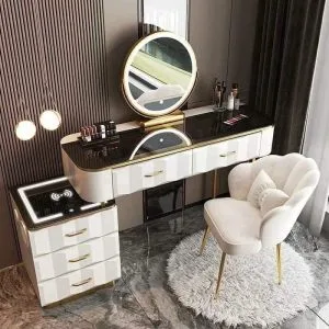 Ban Trang Diem Nhap Khau Mat Kinh Cao Cap Ket Hop Den Led Loa Bluetooth Btd13