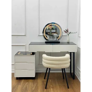 Ban Trang Diem Nhap Khau Mat Kinh Ket Hop Den Led Loa Bluetooth Btd14 2