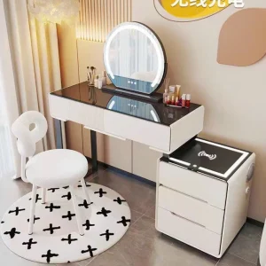 Ban Trang Diem Nhap Khau Mat Kinh Ket Hop Den Led Loa Bluetooth Btd14 3