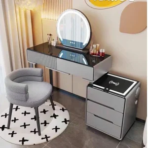 Ban Trang Diem Nhap Khau Mat Kinh Ket Hop Den Led Loa Bluetooth Btd14