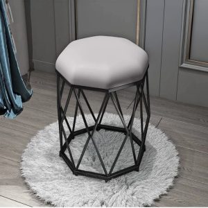 ghế bàn trang điểm cao cấp Ghế sen, ghế kim cương nhập khẩu-TBĐ39 - Hình 1
