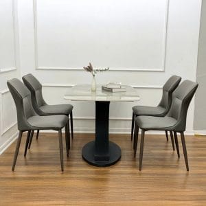 Bo Ban An Mat Da Ceramic Chan Chanel 4 Ghe Nhap Khau Bad033 7