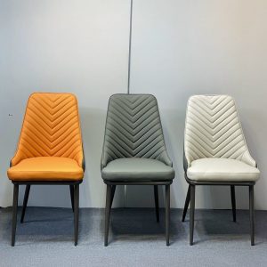Bộ Bàn Ăn Mặt Đá Ceramic Chân X Cong Nhập Khẩu - 4 Ghế - BAD28 - hình 3