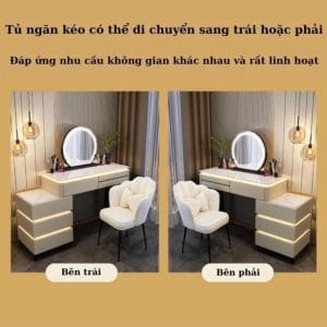 Ban Trang Diem Thong Minh Co Den Led Du Bo Guong Ghe Noi That Ha Dong 4