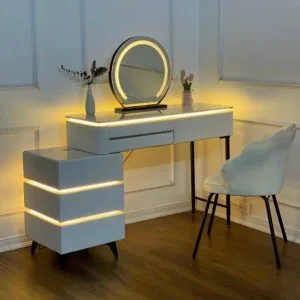 Ban Trang Diem Thong Minh Co Den Led Du Bo Guong Ghe Noi That Ha Dong 6