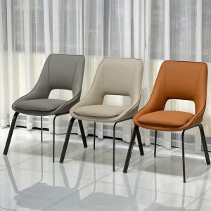 Ghế ăn bọc da chống mèo cào cao cấp - mẫu mới 2025 - GAD5553