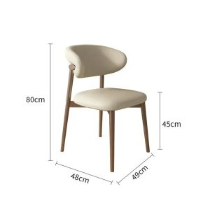 Ghe An Boc Da Cao Cap Tua Om Lung De Chiu Ga41