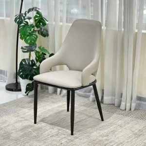 Ghế ăn bọc da cao cấp, tựa ôm lưng dễ chịu - GAD5731 - hình 2