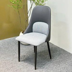 Ghế ăn bọc da cao cấp, tựa ôm lưng dễ chịu - GAD5737 - Hình 2