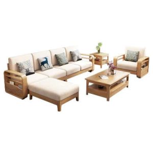Sofa Gỗ Sồi Nga Thiết Kế Châu Âu - SFG 023