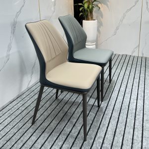 Ghế Ăn Bọc Da Cao Cấp Kelly thiết kế hiện đại nhập khẩu - GAD161