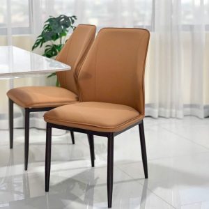 Alternative view of Ghế ăn bọc da cao cấp nhập khẩu da Microfiber chống mèo cào - GA153