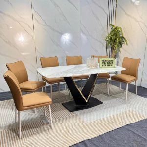Ghế ăn bọc da cao cấp thiết kế đơn giản, nhập khẩu - GAD162