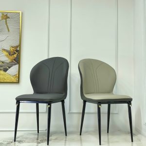 Ghế ăn bọc da nhập khẩu Gemma cao cấp - GAD171 - hình 2
