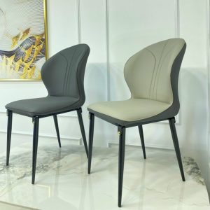 Ghế ăn bọc da nhập khẩu Gemma cao cấp - GAD171