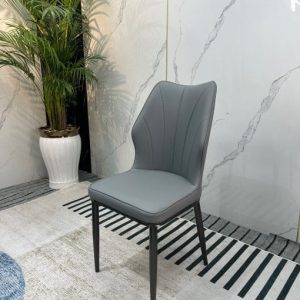 Ghế ăn bọc da nhập khẩu lưng cong chống mỏi - GAD152