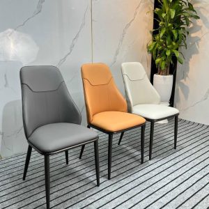 Ghế Ăn Bọc Da Thiết Kế Đơn Giản, Hàng Nhập Khẩu - GAD168